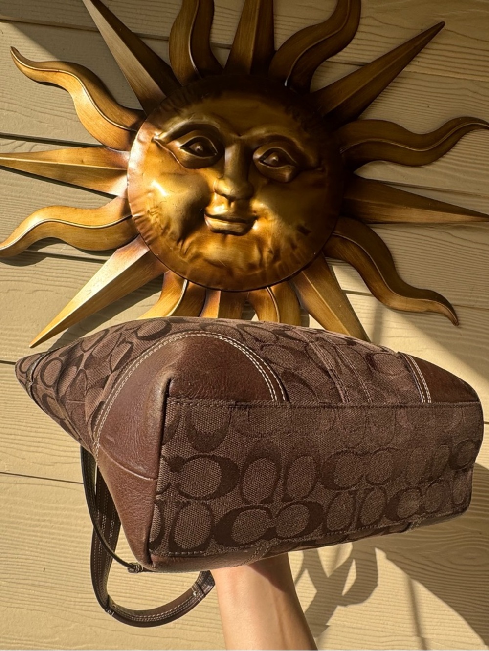 Coach Hampton signature tote bag - Picture 6 of 7